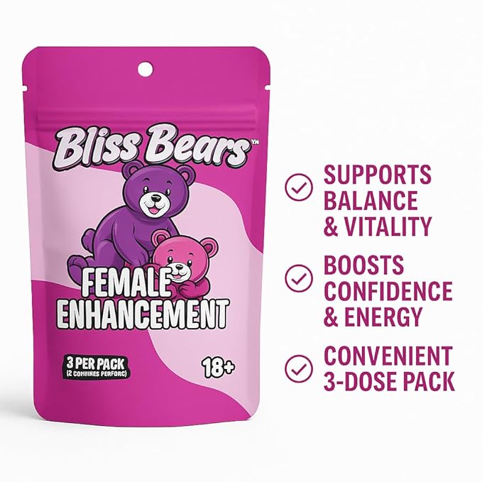 Bliss Bears Female Gummies (Pack of 2)