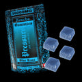 Packaging of Honcho Gummies with blue gummies on a black background